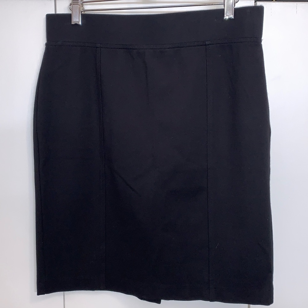 Lila Rose Pencil Dress Skirt Stretch Spandex Black Size 8 Business Casual
